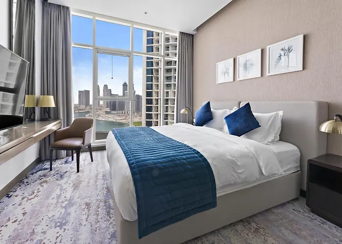Aliving Luxury Elite Studio Apartment At Business Bay Damac Maison Prive 1914